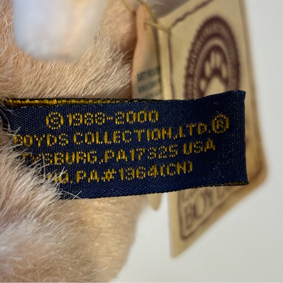 Gen Yoo Wine Boyds Hamlet Plush pig 7” with tag 1988-2000 EUC - Picture 12 of 12